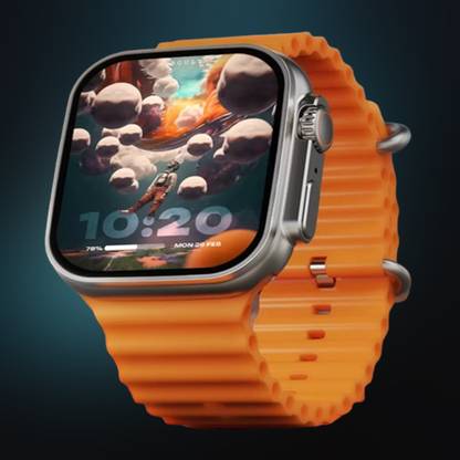 KadWaniya T800 Ultra Smart Watch With Wireless Charging Smartwatch