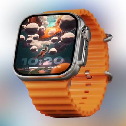 KadWaniya T800 Ultra Smart Watch With Wireless Charging Smartwatch