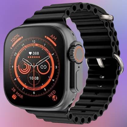 Tech Wear T800 Ultra Smart Watch With Wireless Charging And Sweatproof NX04 T197 Smartwatch