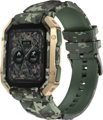 Fire-Boltt Cobra 45.2mm (1.78) AMOLED Army Grade Build, Bluetooth Calling with 123 Sports. Smartwatch