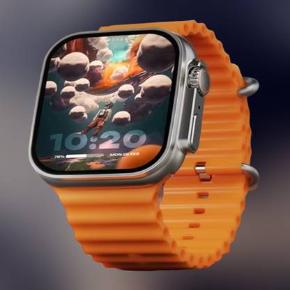 KadWaniya T800 Ultra Smart Watch With Wireless Charging Smartwatch