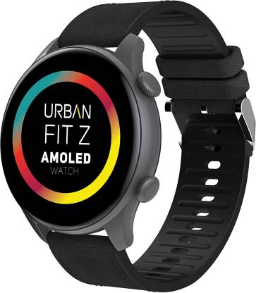 Urban Fit Z 1.38" AMOLED Round Dial Display, Always On Display Smartwatch