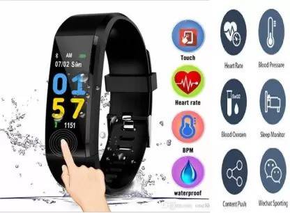 Stybits YU40(ID115)Bluetooth Touchscreen Smart Fitness Tracker Smart Watch (Pack of 1)