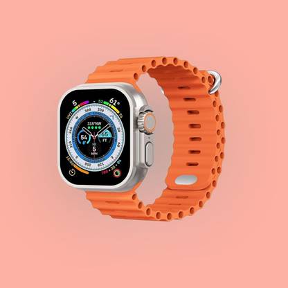 KadWaniya T800 Ultra Smart Watch With Wireless Charging Smartwatch