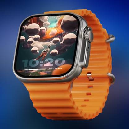 KadWaniya T800 Ultra Smart Watch With Wireless Charging Smartwatch