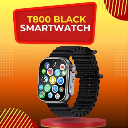 BOOMLY T800 Ultra 8 Watch With pods Bluetooth Call Fitness Bracelet Magnetic Charging Smartwatch