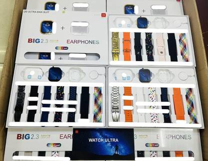 Hectic Latest I20 COMBO Smart watch with Calling notification 100+ watch faces Games Smartwatch