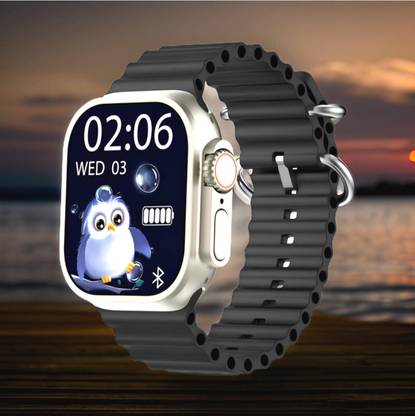 ROAR RI-977 T800 Ultra smart watch 4G network Smartwatch_Black Smartwatch