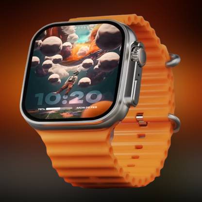 KadWaniya T800 Ultra Smart Watch With Wireless Charging Smartwatch