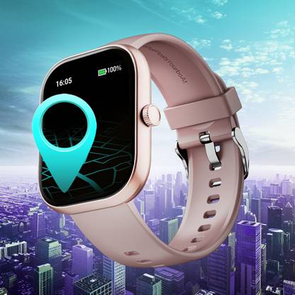boAt Wave Sigma 3 w/ Turn By Turn Navigation, 2.01" Screen, Crest App, QR Code Tray Smartwatch