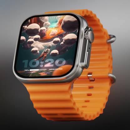 KadWaniya T800 Ultra Smart Watch With Wireless Charging Smartwatch