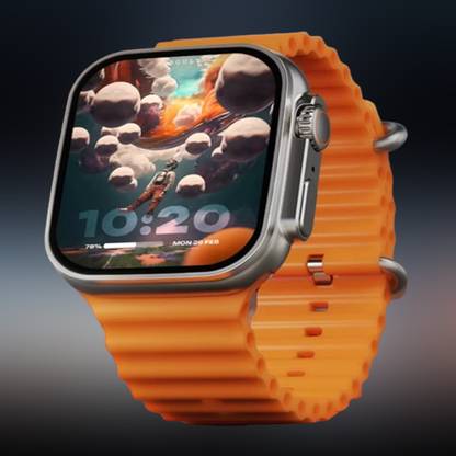 KadWaniya T800 Ultra Smart Watch With Wireless Charging Smartwatch