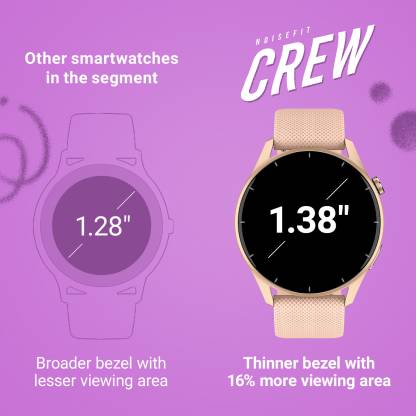 Noise Crew 1.38" Display with Bluetooth Calling Smartwatch