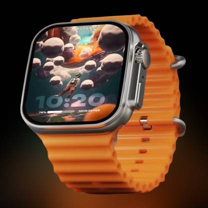 KadWaniya T800 Ultra Smart Watch With Wireless Charging Smartwatch