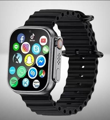 BOOMLY T800 S8 Ultra SmartWatch With BT Calling and Answer Full Touch Fitness 5G Smartwatch