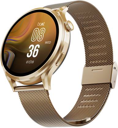 बोट Lunar Discovery Pro, 1.39'' HD Display, QR Tray, Emergency SOS, BT Calling स्मार्टवॉच