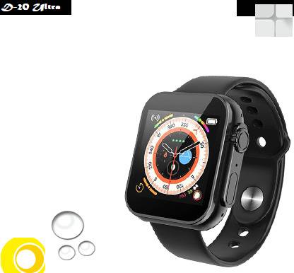 Bashaam C90_D20 ULTRA STEP COUNT SMARTWATCH BLACK (PACK OF 1) Smartwatch