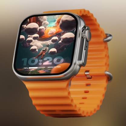 KadWaniya T800 Ultra Smart Watch With Wireless Charging Smartwatch