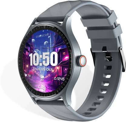 Cellecor AIR 1.52" HD Curved Display with 700 NITS | AOD | BT-Calling | VoiceAssistant | Smartwatch