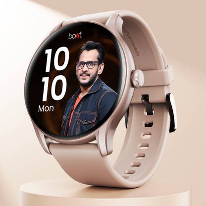 boAt Lunar Connect Ace w/ 3.63 cm(1.43") AMOLED Display,BT Calling,Sports Modes, IP68 Smartwatch