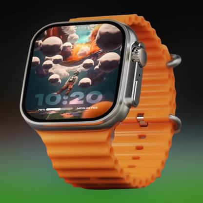 KadWaniya T800 Ultra Smart Watch With Wireless Charging Smartwatch
