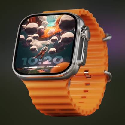 KadWaniya T800 Ultra Smart Watch With Wireless Charging Smartwatch