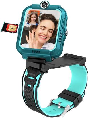 Sekyo Turbo Video Calling 4G GPS Smart Watch for Kids, Dual Camera, SOS, Touch Smartwatch