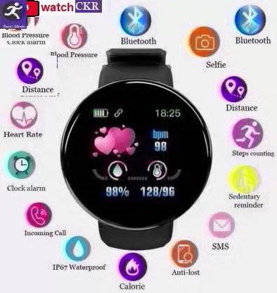 SAWARDE AR1658 PRO HERAT RATE STEP COUNT SMART WATCHBLACK(PACK OF 1) Smartwatch