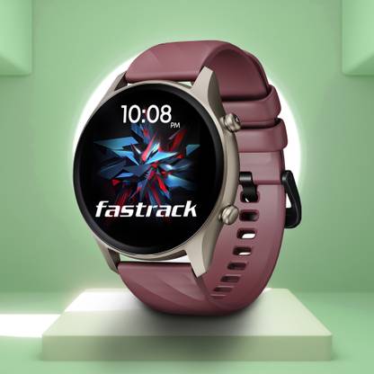 Fastrack 1.43'' AMOLED Display with AOD(466x466)|BT Calling|Calculator|IP68 Smartwatch