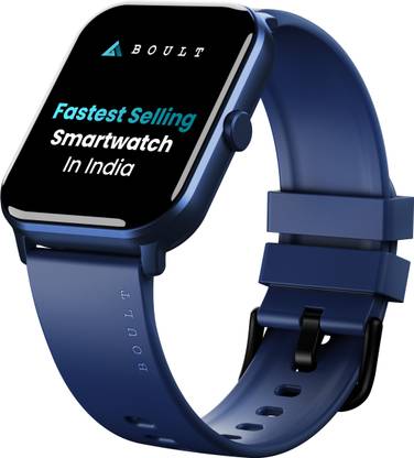 Boult Drift BT Calling HD Display, 140+ Watchfaces, Complete Health Monitoring Smartwatch
