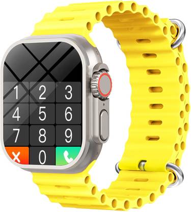 Foxne Point 8 Ultra Max Smart Watch 2.05 inch Latest BT Calling Smartwatch Smartwatch