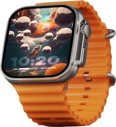 KadWaniya T800 Ultra Smart Watch With Wireless Charging Smartwatch