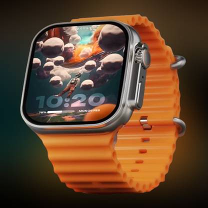 KadWaniya T800 Ultra Smart Watch With Wireless Charging Smartwatch