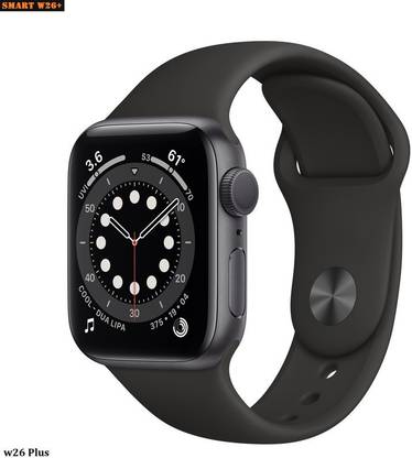 Bashaam F955(W26+) ADVANCE MULTI FACES HEART RATE SMART WATCH BLACK(PACK OF 1) Smartwatch