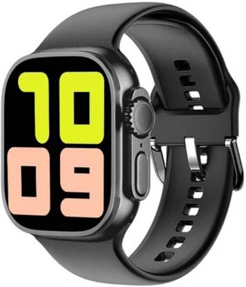 HRYFiNE 2.0" Premium Quality Display Bluetooth Calling with Crown work,100+ watch face Smartwatch