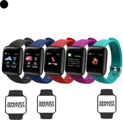 Actariat A759 ID116_PLUS ACTIVITY TRACKER MULTI FACES SMART WATCH (PACK OF 1) Smartwatch