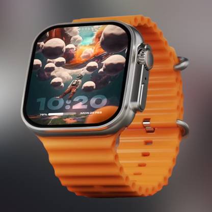 KadWaniya T800 Ultra Smart Watch With Wireless Charging Smartwatch