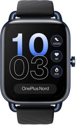 OnePlus Nord Watch with 1.78” AMOLED Display, 105 Fitness Modes, 10 Days Battery. Smartwatch