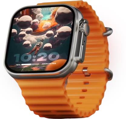 KadWaniya T800 Ultra Smart Watch With Wireless Charging Smartwatch