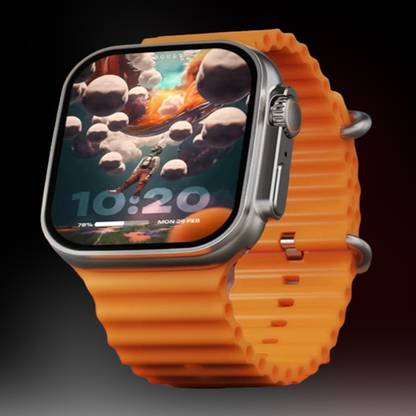 KadWaniya T800 Ultra Smart Watch With Wireless Charging Smartwatch