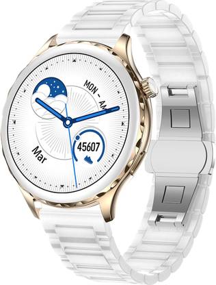 Fire-Boltt Pristine Bluetooth Calling 33.5mm (1.32) Display Luxury Smartwatch for Women Smartwatch