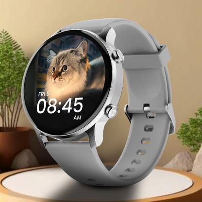 Ambrane 2, 1.39" Full HD display BT calling and complete health tracking Smartwatch