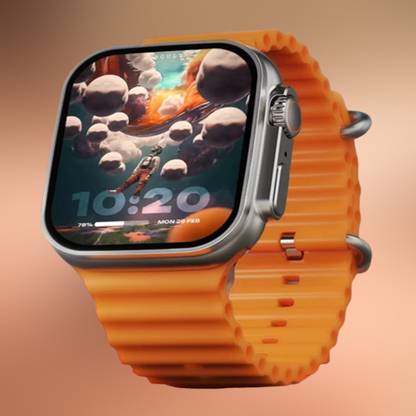 KadWaniya T800 Ultra Smart Watch With Wireless Charging Smartwatch