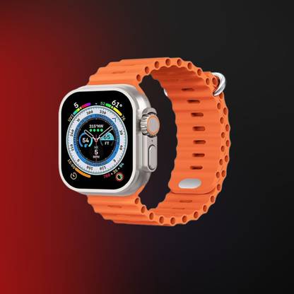 KadWaniya T800 Ultra Smart Watch With Wireless Charging Smartwatch