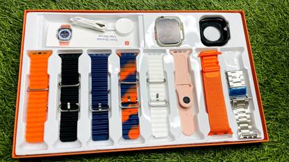 Luyten tech Latest Ultra Smartwatch with 7 Belt for man & women Smartwatch