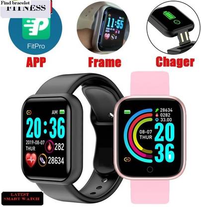 Bydye AR379 D398 LATEST ACTIVITY TRACKER MULTI FACES SMART WATCH BLACK(PACK OF 1) Smartwatch