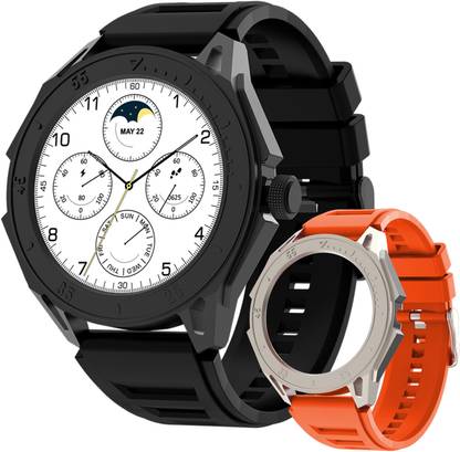 PA Maxima Max Pro Raptor Interchangeable Case Pp BT Calling,1.39" SuperHD Display,650Nits Smartwatch