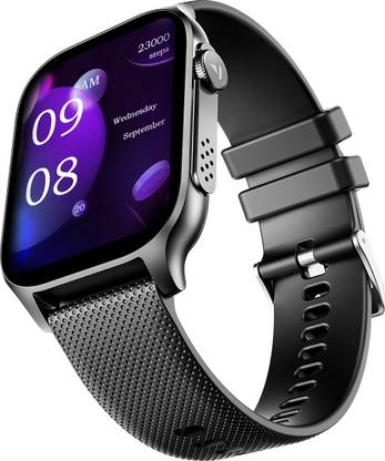 boAt Ultima Ember w/ 1.96''(4.97cm)AMOLED Screen,Personalized Nudges,Functional Crown Smartwatch