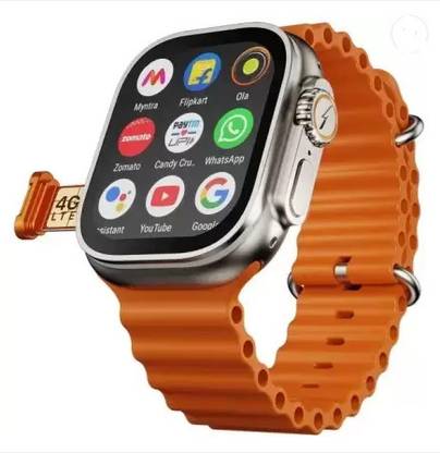 BEST BOOST T800 Ultra orange Smart Watch Display, Bluetooth Calling HD Smart 5G Network Smartwatch