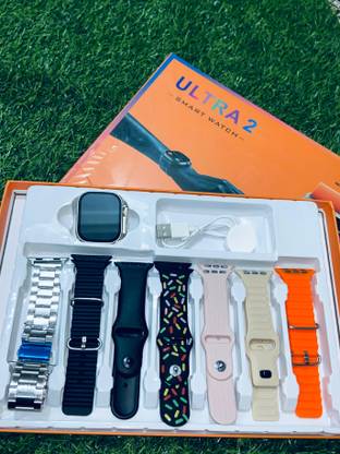 Tiya Traders 7 in 1 combo ultra T7 Smartwatch